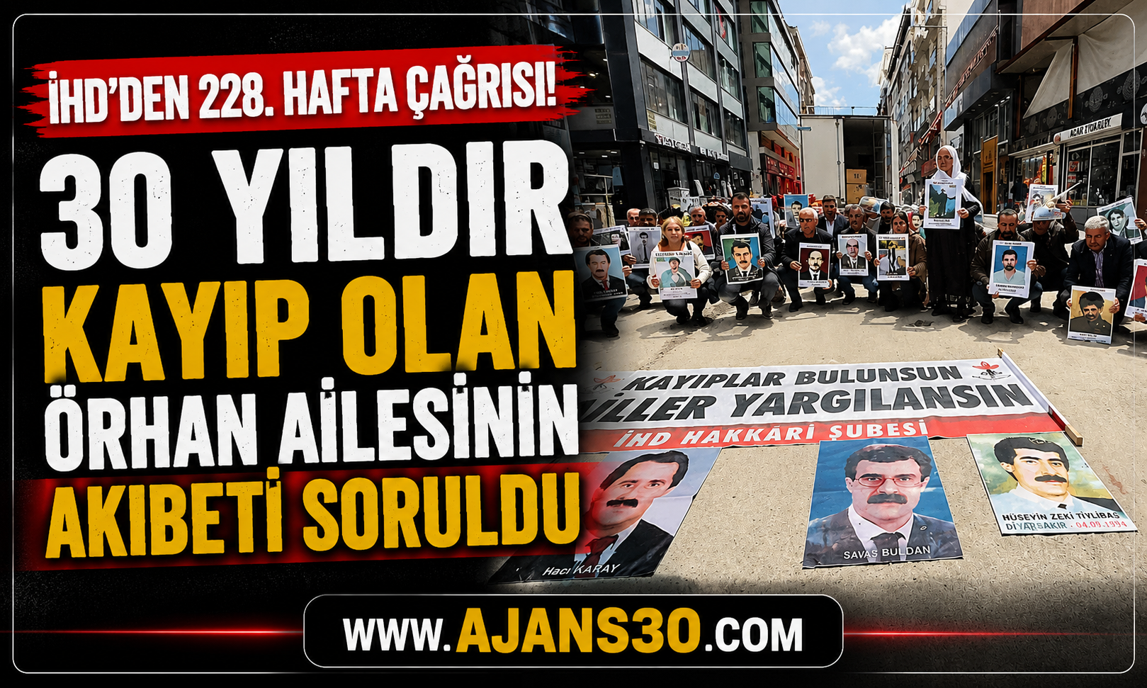 İHD’den 228. Hafta Çağrısı!