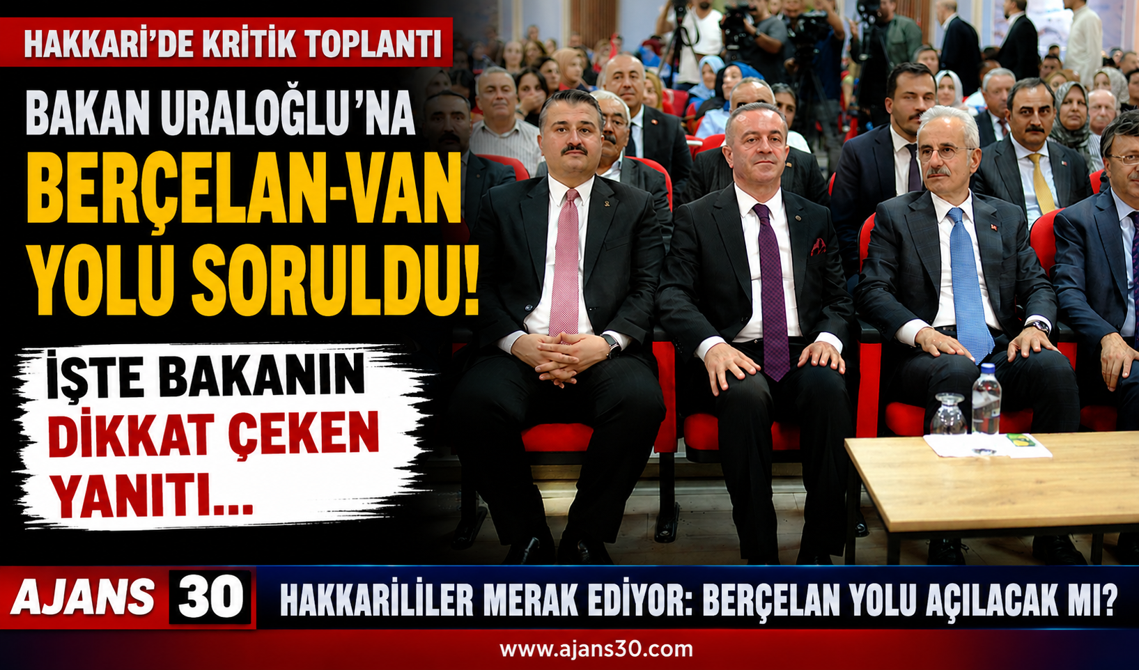 Hakkâri’nin Alternatif Yol Beklentisine Soğuk Duş