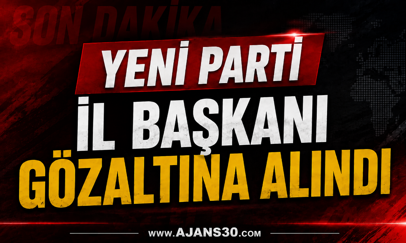 YENİ Parti İl Başkanı İlksen Özalper Gözaltına Alındı