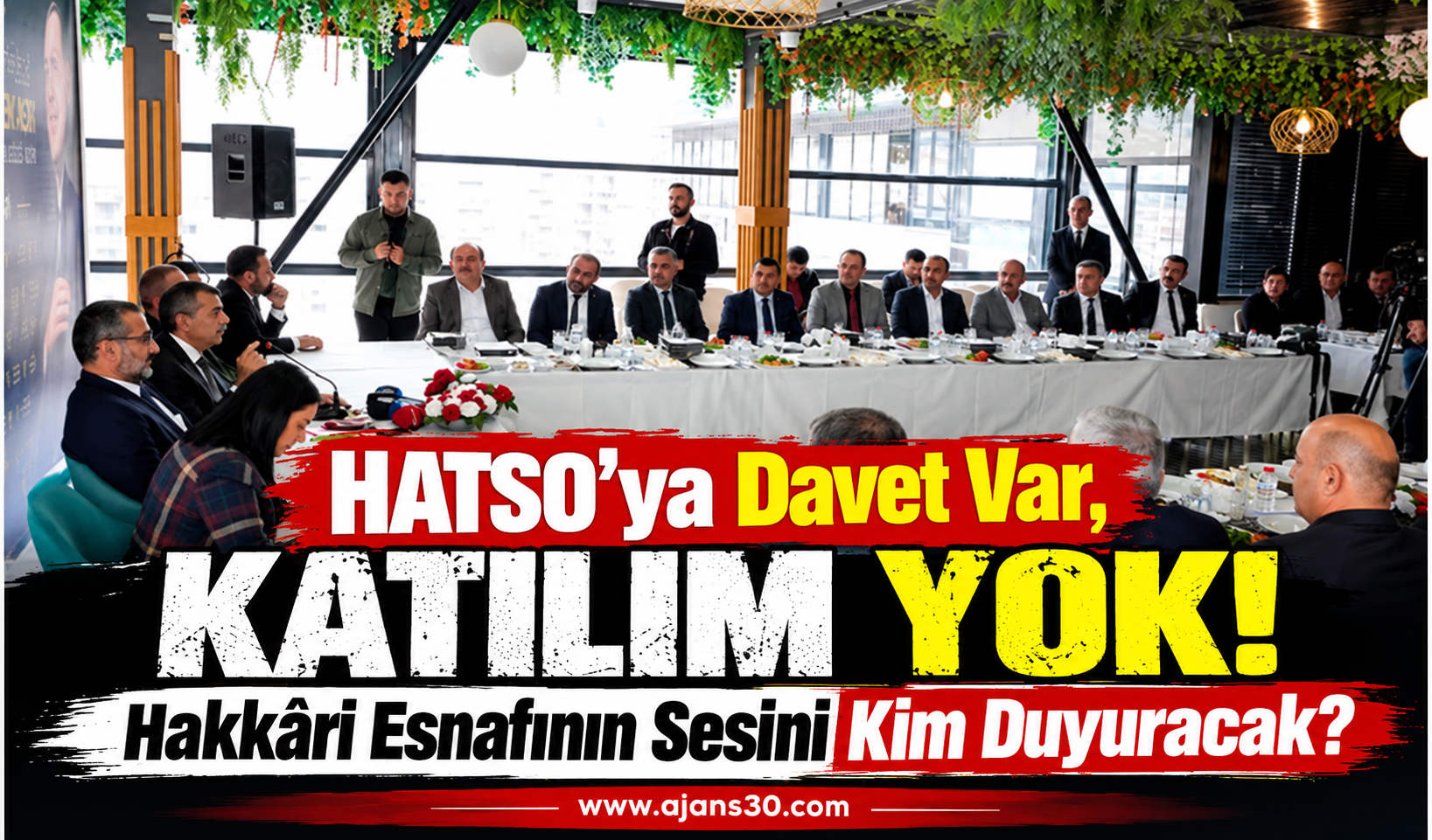 HATSO’ya Davet Var, Katılım Yok: Hakkâri Esnafının Sesini Kim Duyuracak?
