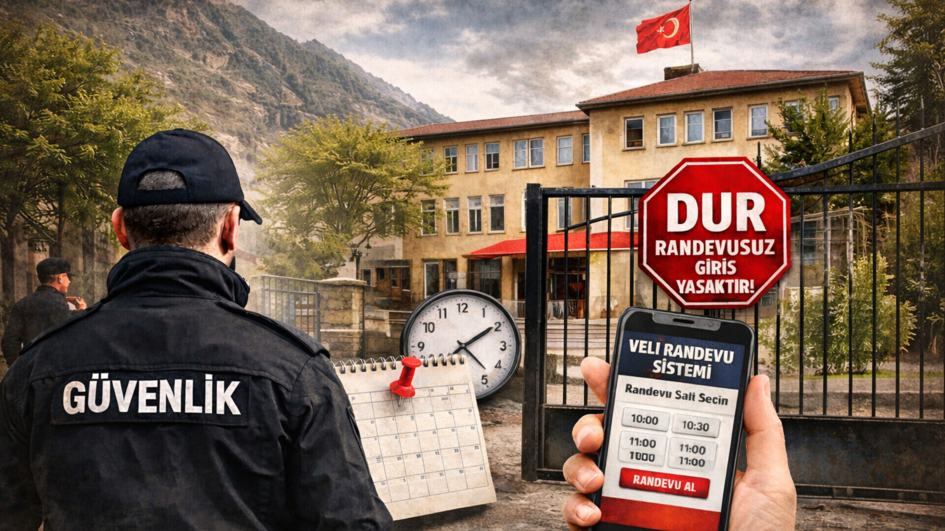 Hakkari’de Yeni Dönem: Randevu Almadan Okula Giriş Yok