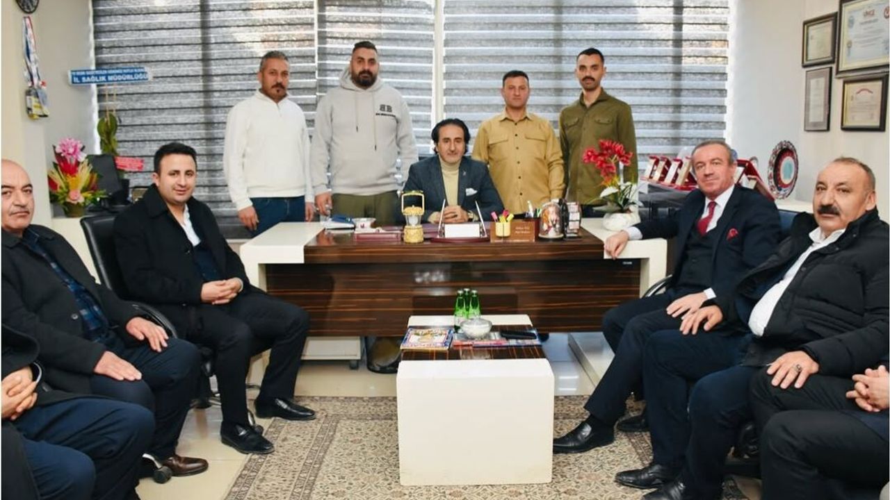 Hakkari Gazeteciler Derneği’ne Ziyaretçi Akını