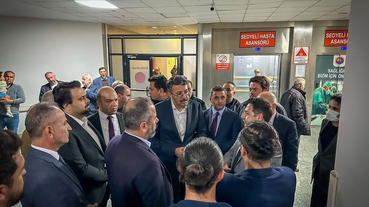 Vali Ali Çelik Üç Hastanede Yaralıları Ziyaret Etti