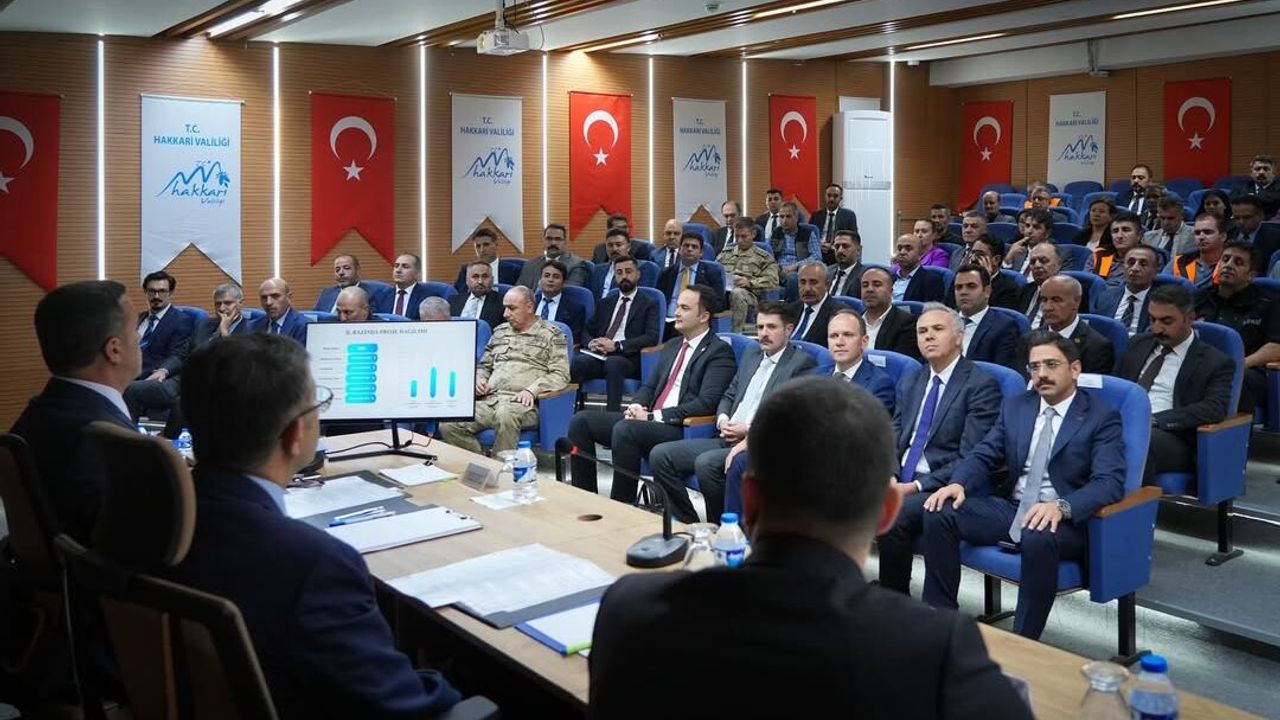 Hakkari’de 74 Milyarlık Yatırım Takip Altında: Koordinasyon Kurulu Toplantısı Gerçekleştirildi
