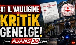 81 İl Valiliğine Kritik Genelge  Okullarda Güvenlik Baştan Aşağı Yenileniyor