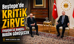 Beştepe’de Kritik Zirve  Erdoğan ile Bahçeli Bugün Görüşecek