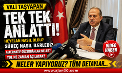 Vali Taşyapan Açıkladı Heyelan Vuran Yolda Adım Adım Müdahale Süreci