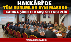 Hakkâri’de Tüm Kurumlar Aynı Masada: Kadına Şiddete Karşı Seferberlik