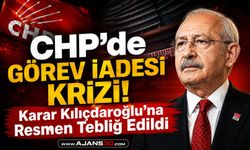 Kılıçdaroğlu’na Resmen Tebliğ Edildi