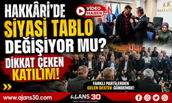 Hakkâri’de Siyasi Tablo Değişiyor mu? Dikkat Çeken Katılım