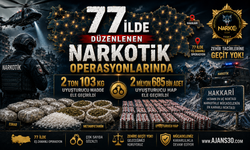 77 İlde Dev Narkotik Operasyon