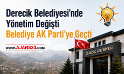 Derecik Belediyesi’nde Yönetim Değişti