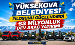 Yüksekova Belediyesi Filosunu Güçlendirdi