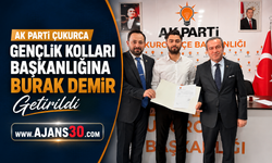 AK Parti Çukurca Gençlik Kolları Başkanlığına Burak Demir Getirildi