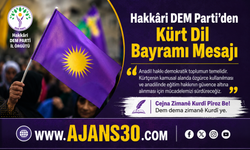 Hakkâri DEM Parti’den Kürt Dil Bayramı Mesajı