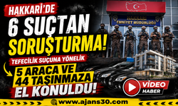 Hakkâri Merkezli Suç Örgütüne Operasyon: 13 Gözaltı, Mal Varlıklarına El Konuldu