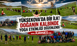 Yüksekova’da Bir İlk! Doğanın Kalbinde Yoga Etkinliği Düzenlendi