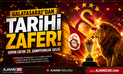 Galatasaray’dan Tarihi Zafer! Süper Lig’de 26. Şampiyonluk Geldi