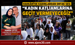 Hakkâri’de Kadınlardan Ortak Ses: “Kadın Katliamlarına Geçit Vermeyeceğiz”