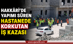 Hakkâri’de Hastane İnşaatında Feci Kaza: İşçi Ağır Yaralandı