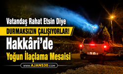 Vatandaş Rahat Etsin Diye Durmaksızın Çalışıyorlar!