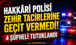Hakkâri Polisi Zehir Tacirlerine Geçit Vermedi!