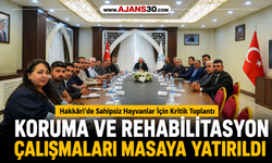 Hakkâri’de Sahipsiz Hayvanlar İçin Kritik Toplantı