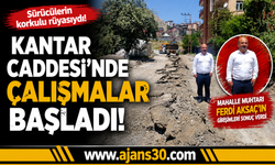 Hakkâri’de Sürücülerin Korkulu Rüyası Olan Kantar Caddesi’nde Asfalt Çalışmaları Başladı
