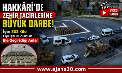 Hakkâri’de Dev Operasyon! Jandarma 503 Kilo Uyuşturucuyu Böyle Buldu