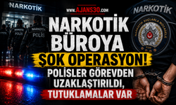 Narkotik Büroya Şok Operasyon
