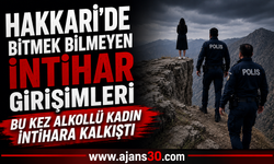 Uçurumun Kenarında Yaşam Mücadelesi: Polis Son Anda Yetişti