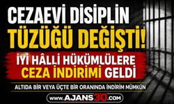 Cezaevi Disiplin Tüzüğü Değişti