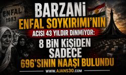 Barzani Enfal Soykırımı'nın Acısı 43 Yıldır Dinmiyor