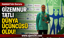 Hakkâri'nin Gururu Gizemnur Tatlı, Dünya Kürsüsüne Bir Kez Daha Çıktı