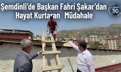 Başkan Şakar’dan Hayat Kurtaran Müdahale