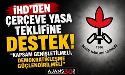 İHD'den Çerçeve Yasa Teklifine Destek