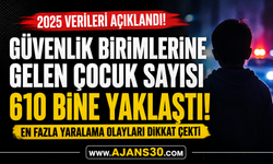 Güvenlik Birimlerine Gelen Çocuk Sayısı 610 Bine Yaklaştı