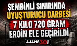 Şemdinli Sınırında Uyuşturucu Darbesi