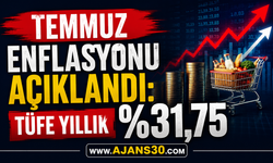 Enflasyon Temmuz'da Yüzde 31,75'e Geriledi
