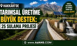Hakkâri’de Tarımsal Üretime Büyük Destek