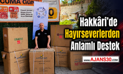 Hakkari Gençlik ve Engelliler Derneği'nden Hayırseverlere Teşekkür