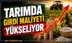Tarımda Girdi Maliyeti Yükseliyor