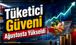 Tüketici Güveni Ağustosta Yükseldi