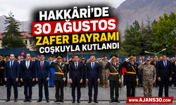 Hakkâri’de 30 Ağustos Zafer Bayramı Coşkuyla Kutlandı