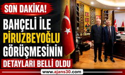 Bahçeli ile Piruzbeyoğlu Görüşmesinin Detayları Belli Oldu