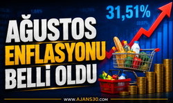 Ağustos Enflasyonu Belli Oldu