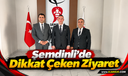 Şemdinli’de Dikkat Çeken Ziyaret