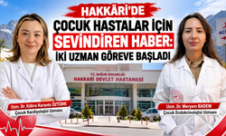 Hakkâri’de Sağlık Kadrosu Güçleniyor: İki Yeni Uzman Hekim Göreve Başladı