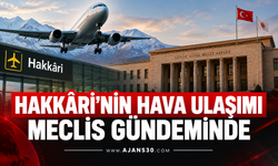 Hakkâri’nin Hava Ulaşımı Meclis Gündeminde