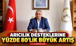 ARICILIK DESTEKLERİNE YÜZDE 80’LİK BÜYÜK ARTIŞ